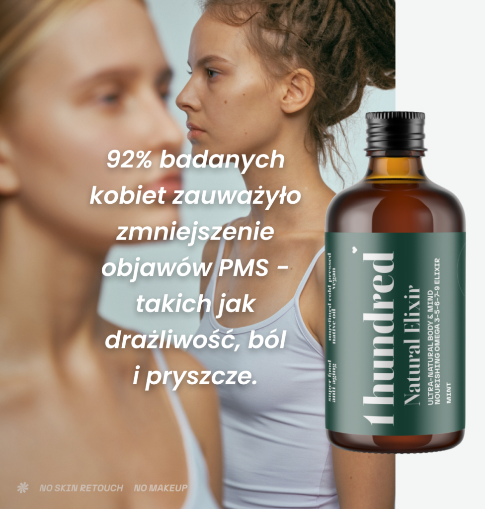 92% badanych kobiet potwierdza, że pomaga na pms